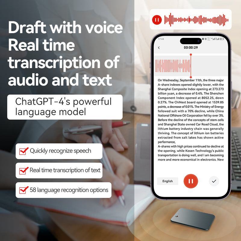 AI Voice Recorder – Capture, Transcribe & Translate Instantly